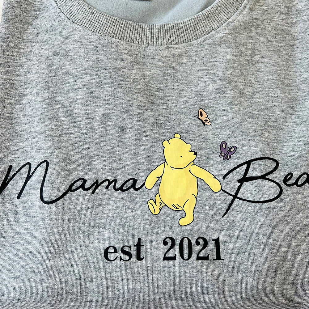 Personalisiertes Mama Bear Sweatshirt - Einzigartiges Geschenk für Mama
