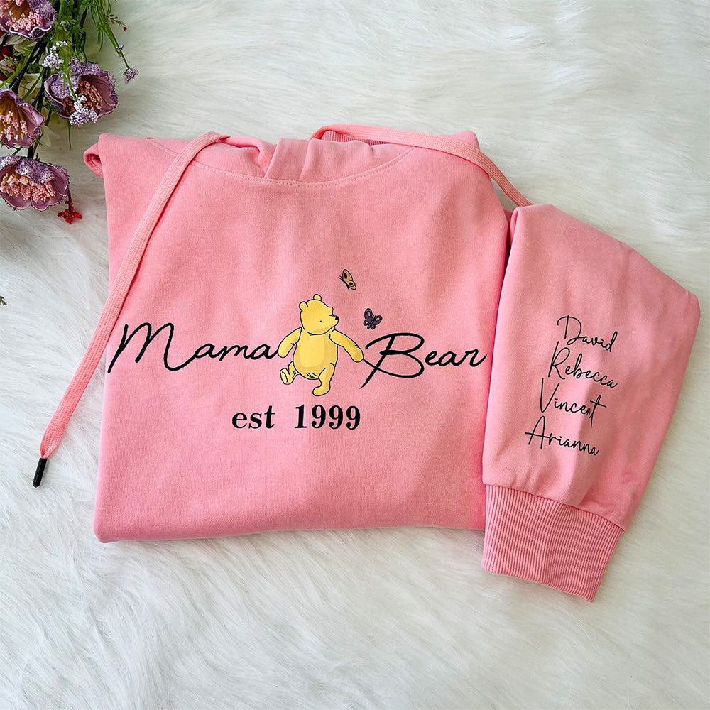 Personalisiertes Mama Bear Sweatshirt - Einzigartiges Geschenk für Mama