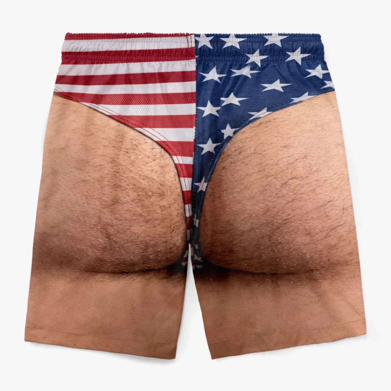 Benutzerdefinierte lustige patriotische Männer Schwimmhosen - personalisierte Sommerurlaub und Reisegeschenke für Männer - Freiheit und Chill
