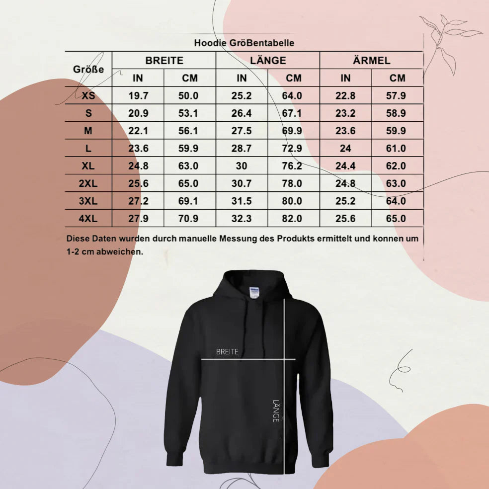 Mama Bear Sweatshirt mit Ärmelnamen - Anpassbares Muttertags-T-Shirt