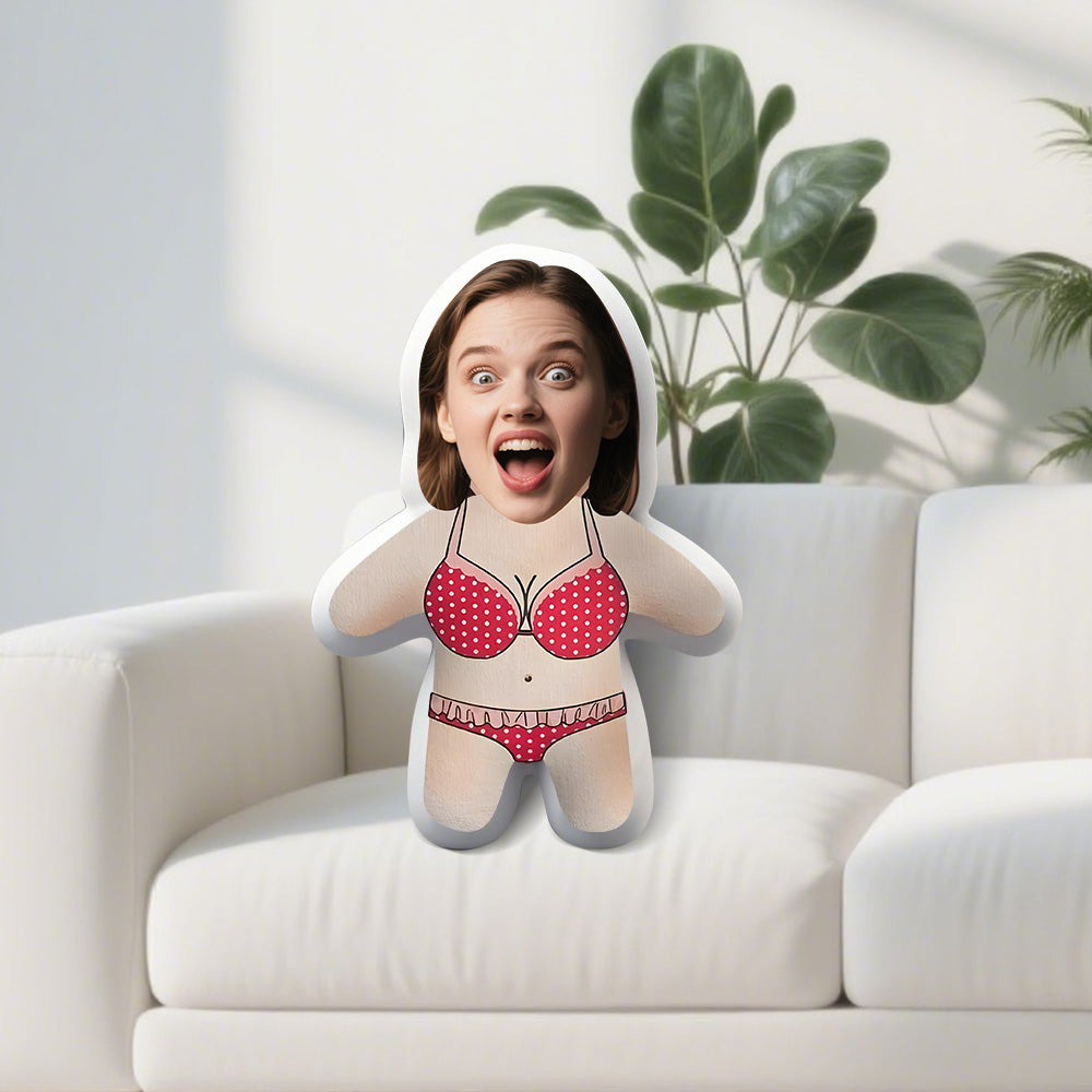 Foto Kissen– Individuelles Fotogesicht, weiches Polyester, gemischte Farben, perfektes Geschenk für die Freundin, Valentinstag oder Weihnachtsdekoration