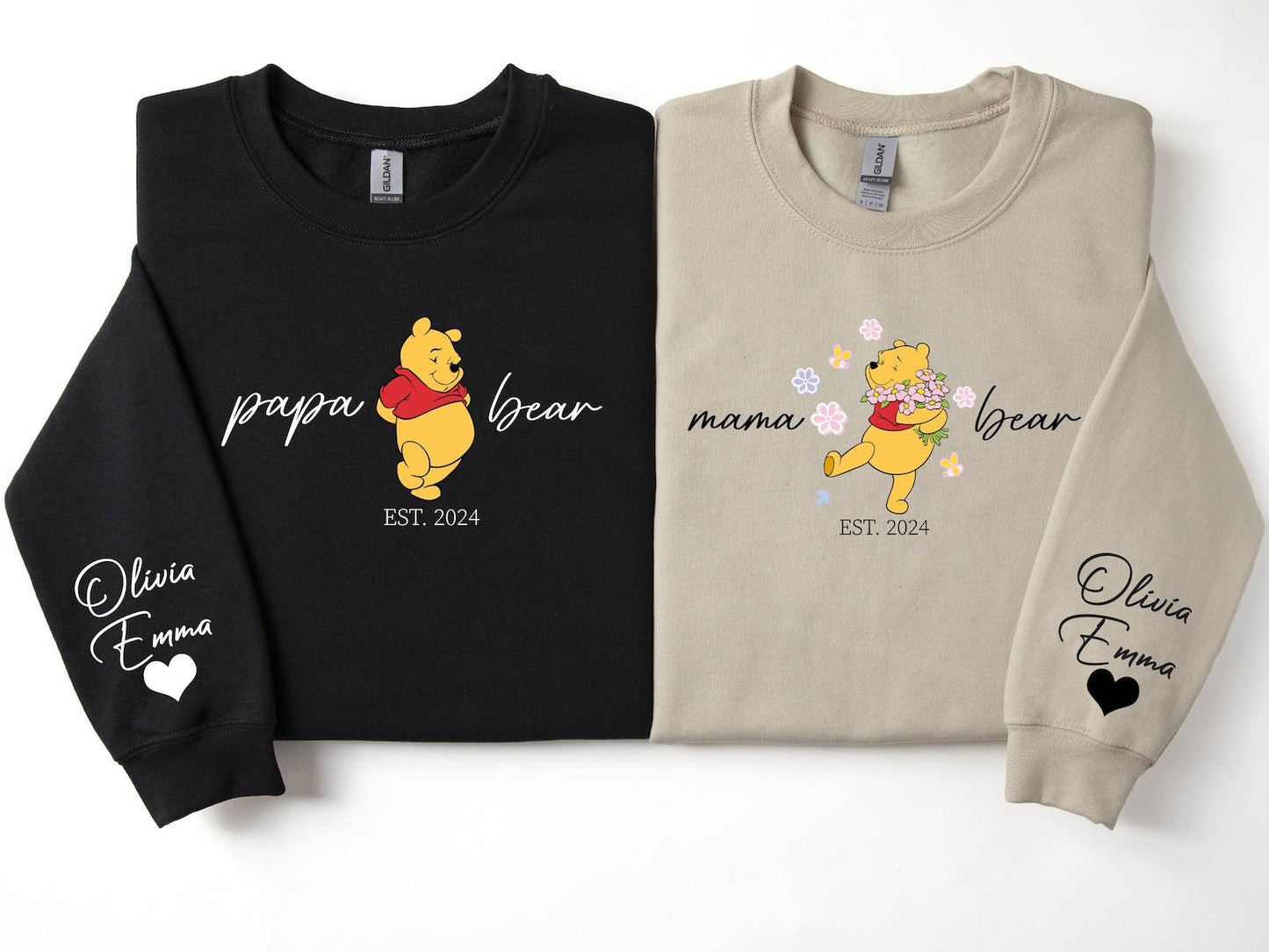 Custom Mama Bear Sweatshirt - Einzigartiges Geschenk zum Muttertag