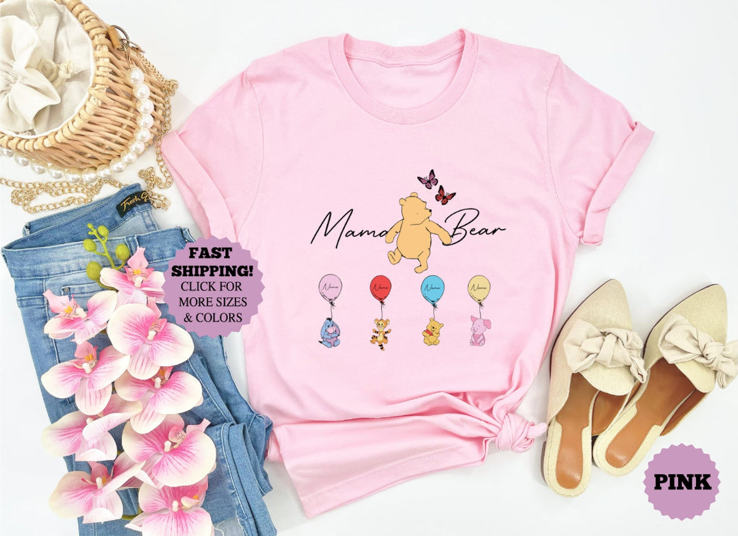 Custom Mama Est. Sweatshirt mit Kindernamen - Einzigartiges Geschenk für Mama