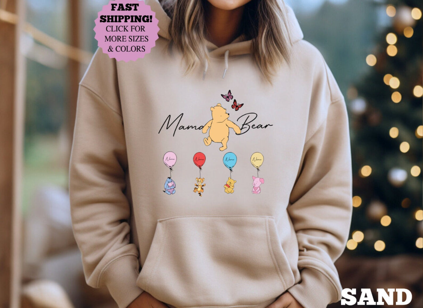 Custom Mama Est. Sweatshirt mit Kindernamen - Einzigartiges Geschenk für Mama