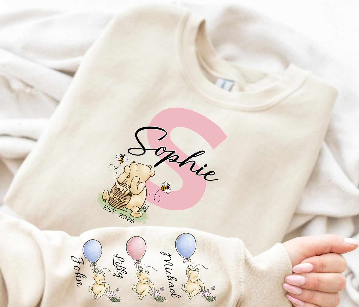 Personalisiertes Mama Est. Sweatshirt - Anpassbares Muttertags-Hoodie