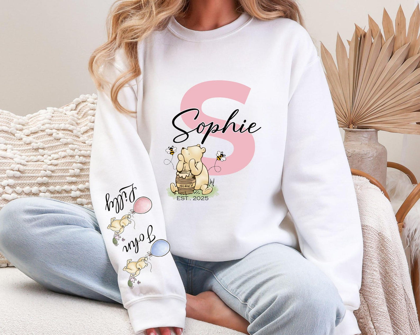 Personalisiertes Mama Est. Sweatshirt - Anpassbares Muttertags-Hoodie