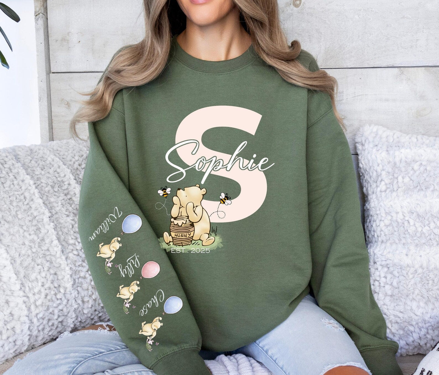 Personalisiertes Mama Est. Sweatshirt - Anpassbares Muttertags-Hoodie