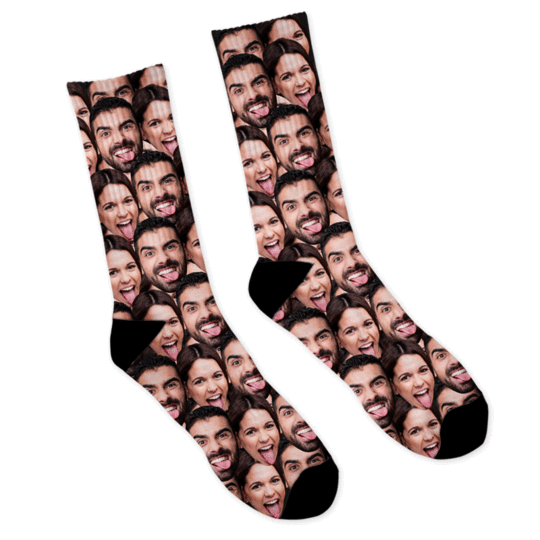 Foto Socken Fußabdruck Socken Bedrucken