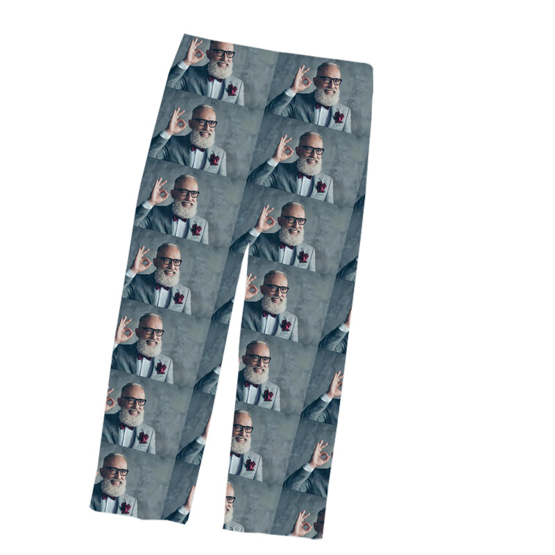 Benutzerdefinierte Pyjama-Hosen mit ganzem Foto