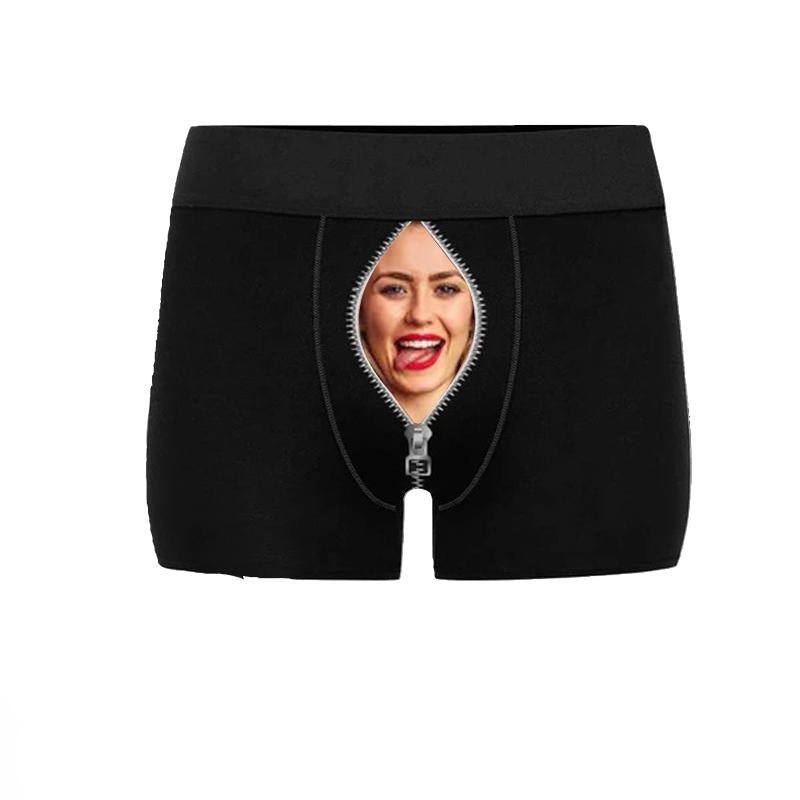 Custom Face Boxer Girlfriend's Face - Make Custom Gifts