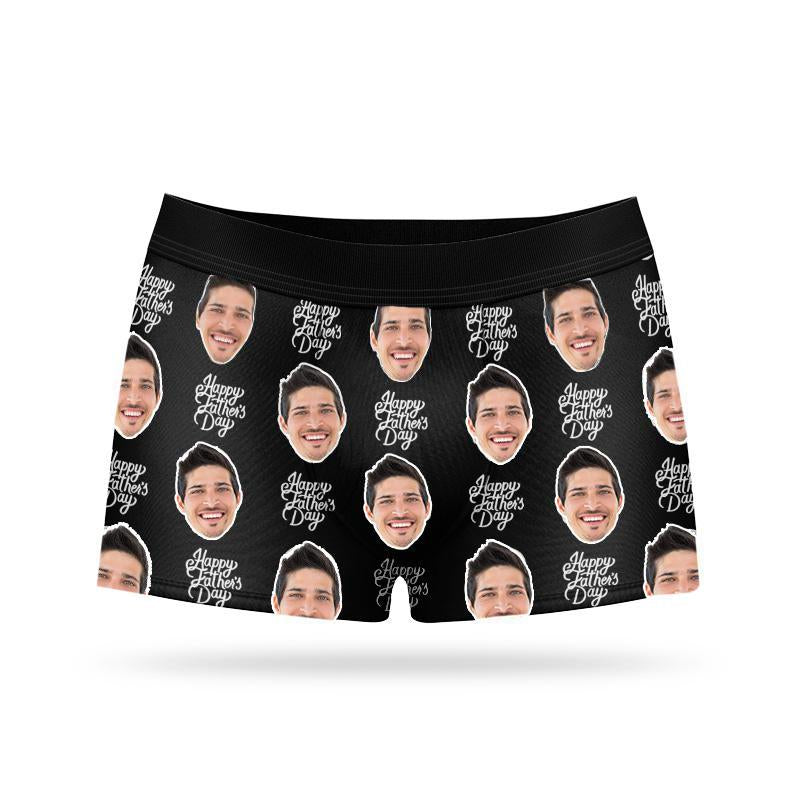 Custom Face Boxers - Happy Father's Day - Make Custom Gifts