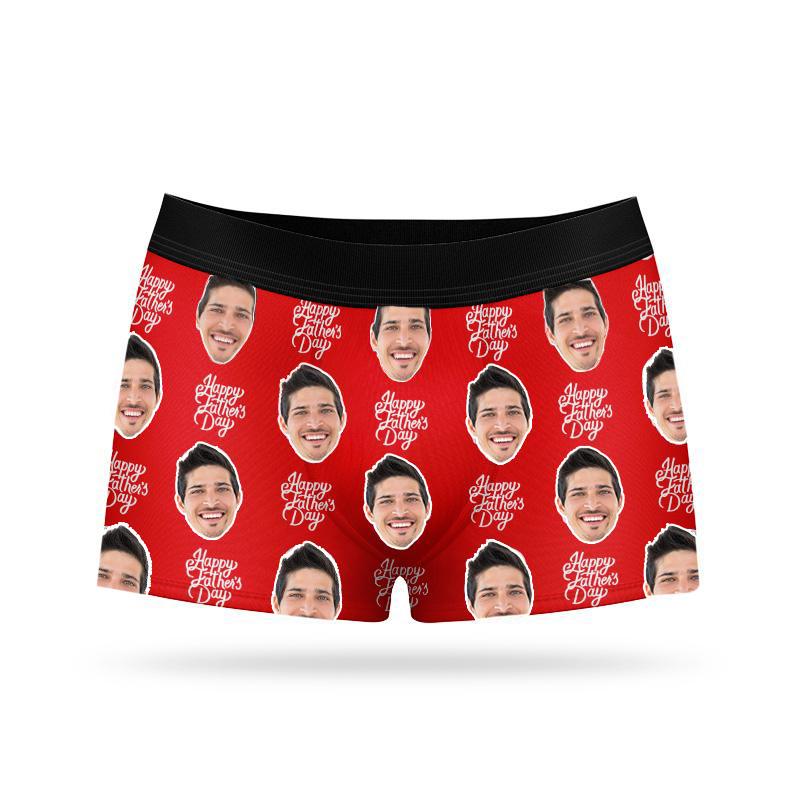 Custom Face Boxers - Happy Father's Day - Make Custom Gifts