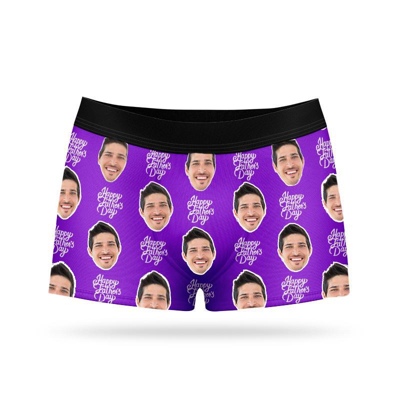 Custom Face Boxers - Happy Father's Day - Make Custom Gifts