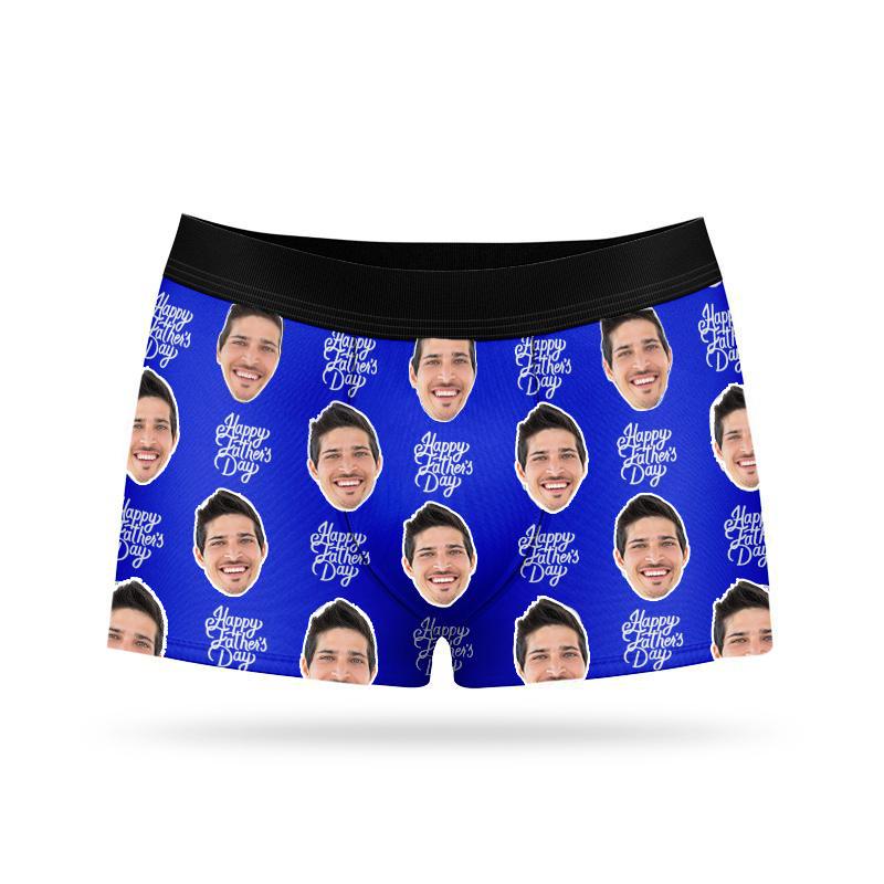 Custom Face Boxers - Happy Father's Day - Make Custom Gifts