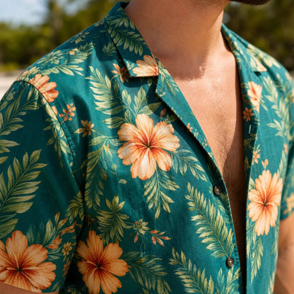 Männer zu heiß, um lustiges T-Shirt zu handhaben - personalisiertes Sommerurlaubsgeschenk für ihn