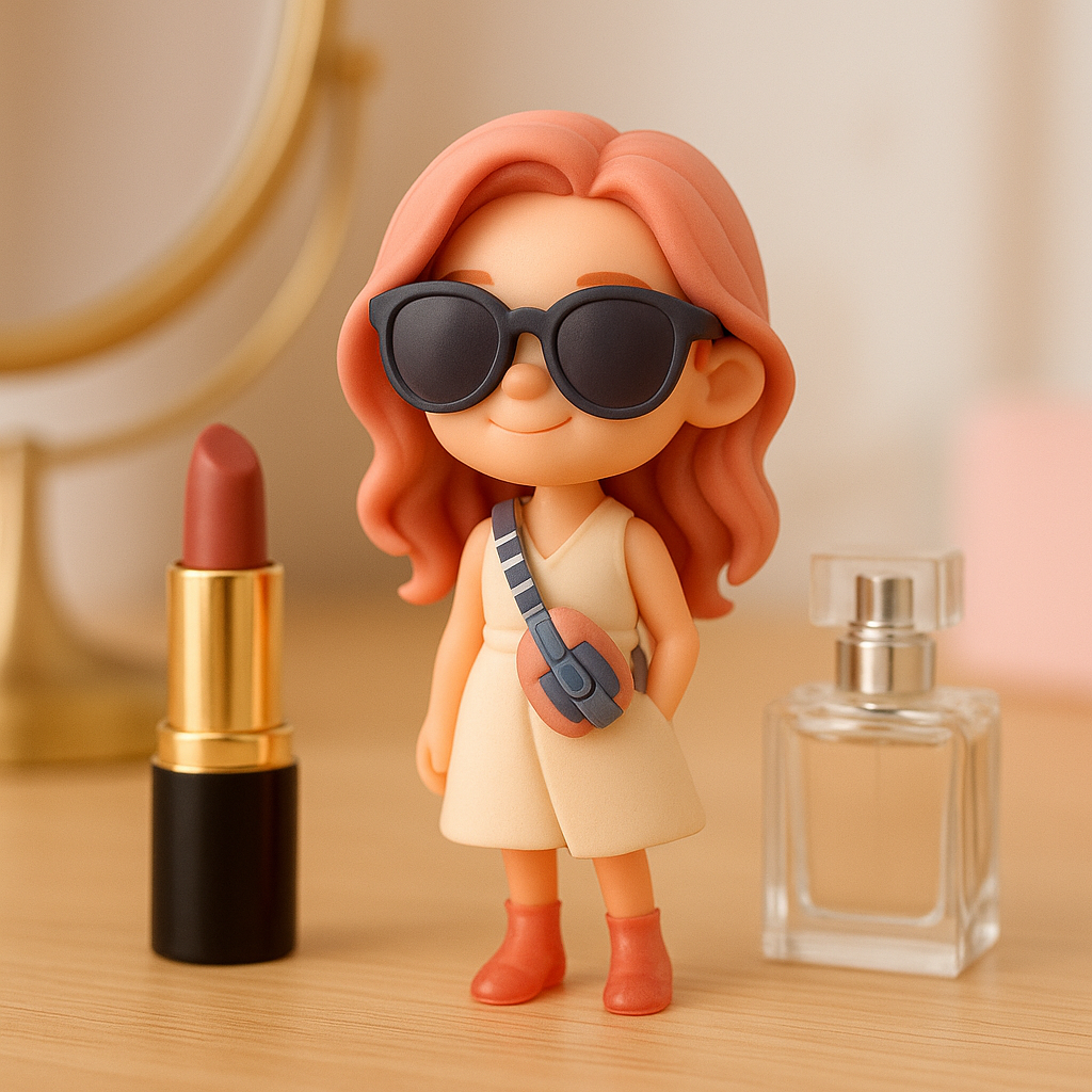 Personalisierte 3D-Fotofigur - Dein Moment, verewigt in detailreicher Miniatur