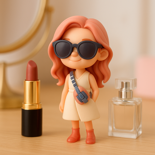 Personalisierte 3D-Fotofigur - Dein Moment, verewigt in detailreicher Miniatur