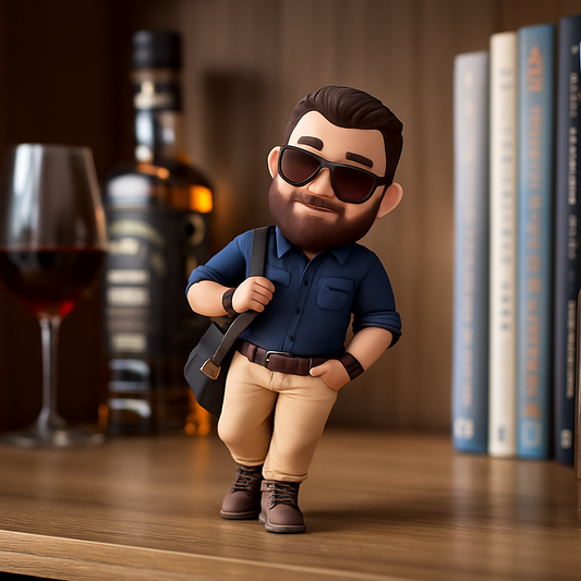 3DSchlüsselband&Miniaturfigur personalisiert - Ewige Erinnerung an Lieblingsmenschen