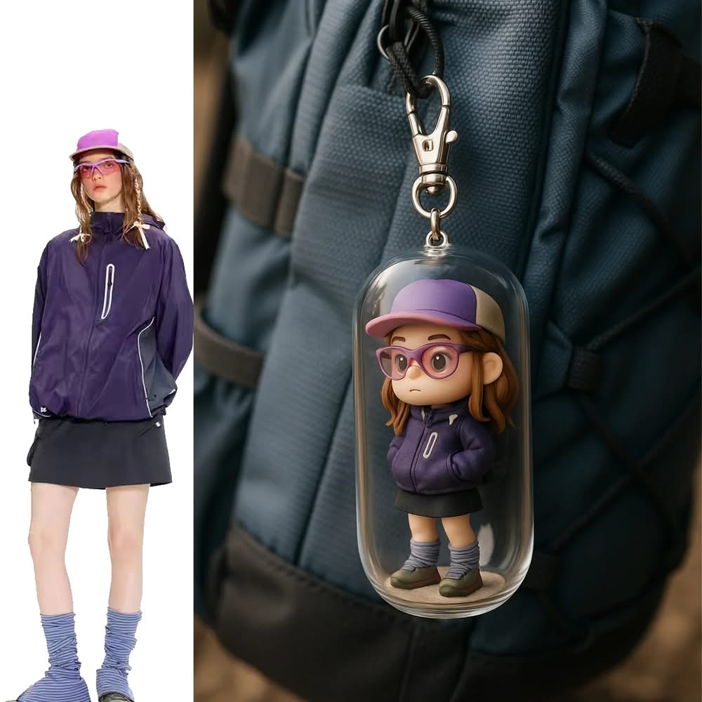 3D-Schlüsselanhänger mit UV-Schutz - Farben bleiben dauerhaft brillant