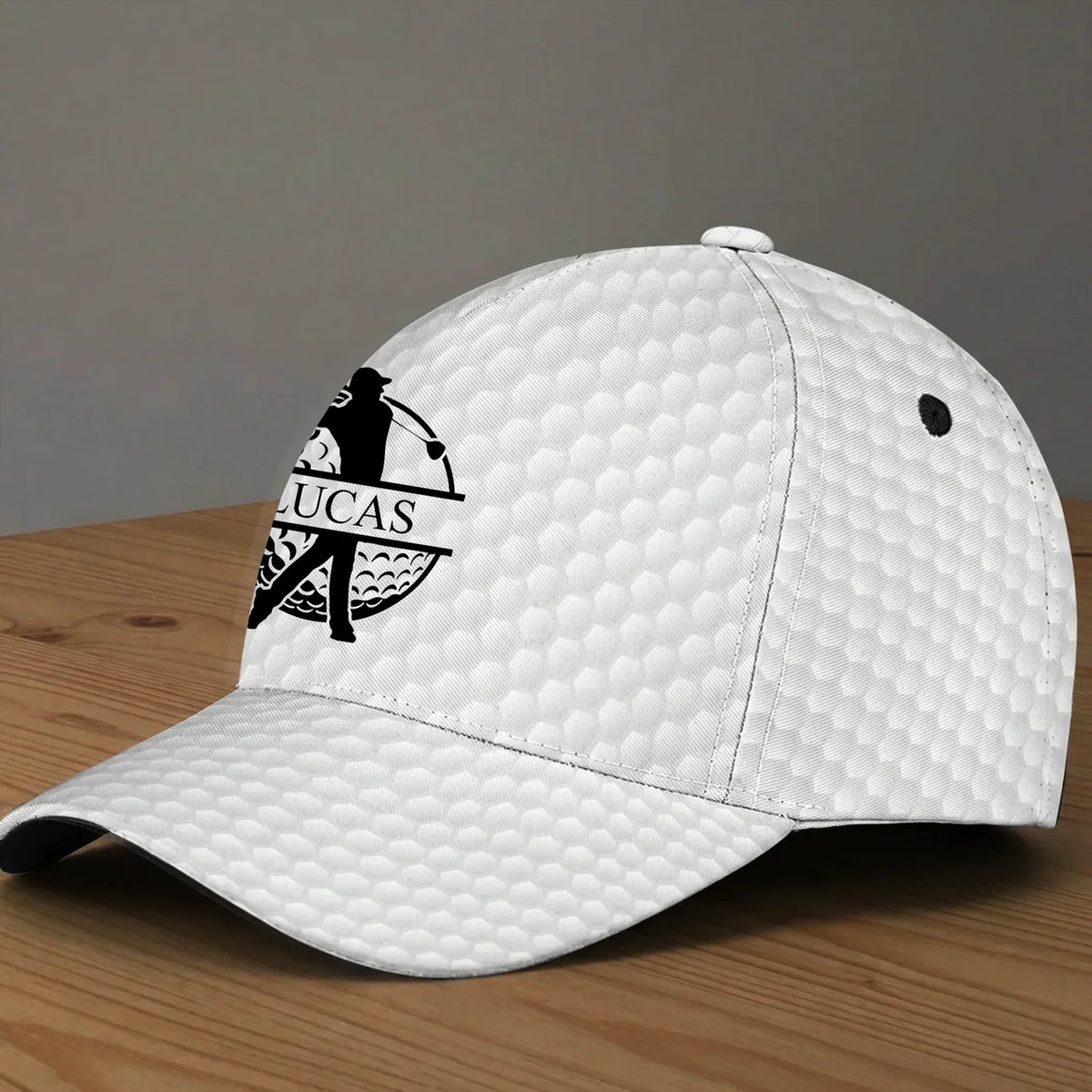 Personalisierte klassische Cap im Golf-inspirierten Monogramm-Stil – Ein einzigartiger Sonnenschutz für jeden Tag: das ideale Geschenk für ihn