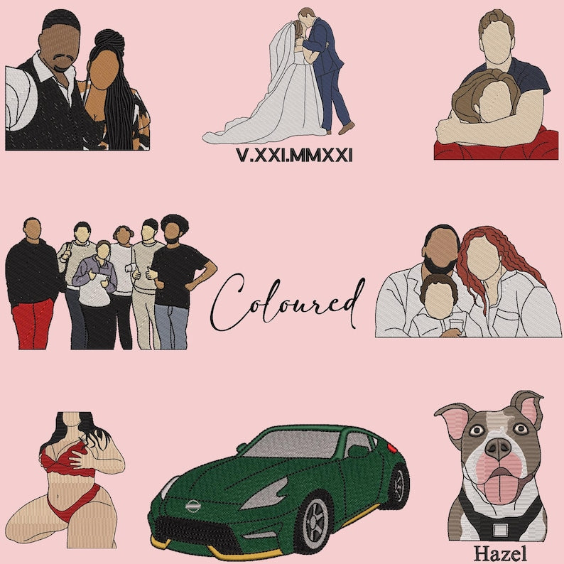 Personalisierter Hoodie mit Herzstickerei – Romantisches und liebevolles Geschenk für Ihn/Sie