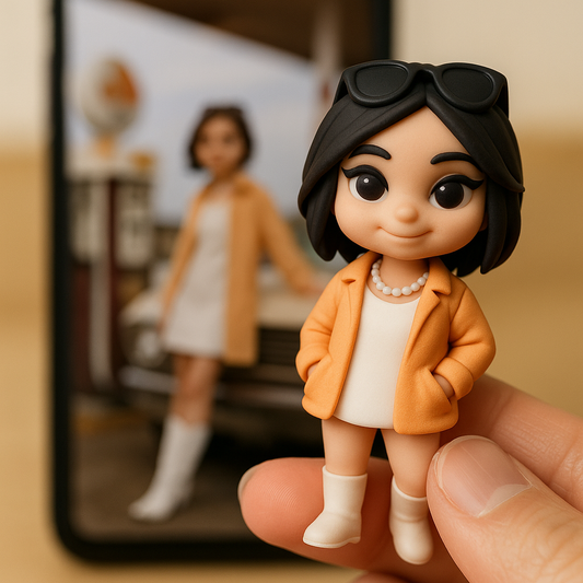 Personalisiertes 3D-Weihnachtsgeschenk - Wärmende Erinnerung in Miniaturform