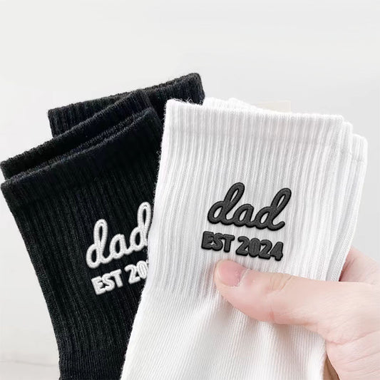 Personalisierte Herren-Socken – Liebevoll bestickt für Väter, Partner oder Ehemänner