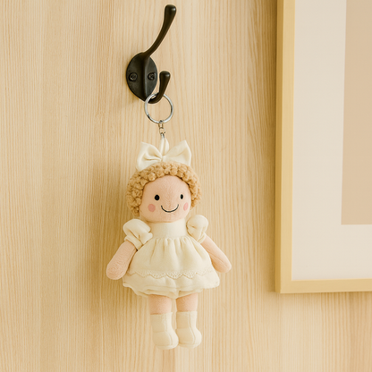 Personalisierter 3D-Plüschpuppen-Schlüsselanhänger/Kissen mit Babyfoto