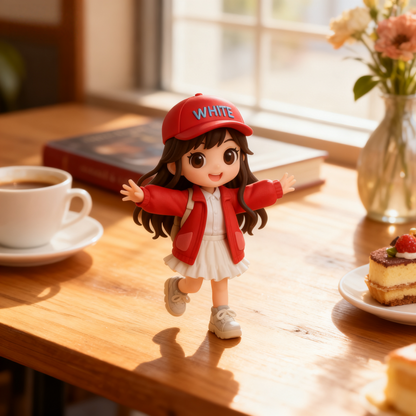 Personalisierte 3D-Actionfigur vom Foto – Individuelle 3D-Minifigur als einzigartiges Geschenk