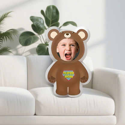 Fotokissen. Doppelseitiger Druck, lustige DIY-Neuheitskissen, ein einzigartiges Geschenk für Freunde und Familie, geeignet für Valentinstag, Halloween, Weihnachten und Thanksgiving