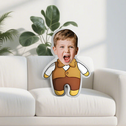 Personalisiertes Fotokissen - Einzigartiges Kissen in Menschenform mit personalisiertem Gesicht - Ideales Geschenk für Paare, dekoratives Kissen