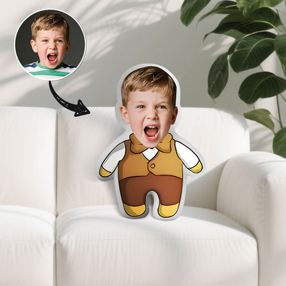 Personalisiertes Fotokissen - Einzigartiges Kissen in Menschenform mit personalisiertem Gesicht - Ideales Geschenk für Paare, dekoratives Kissen