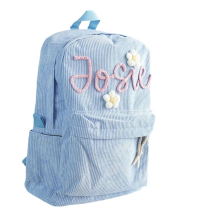 Mein Erster Eigenes Rucksack – Personalisierbar mit Namen in Cord-Optik