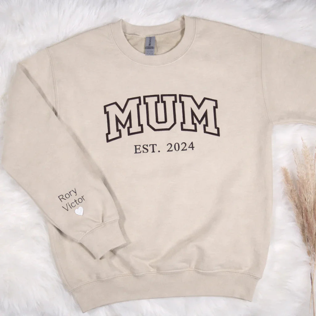 Familienporträt Strickjacke mit Kapuze personalisiertes Familienbild Geschenk für Oma und Opa