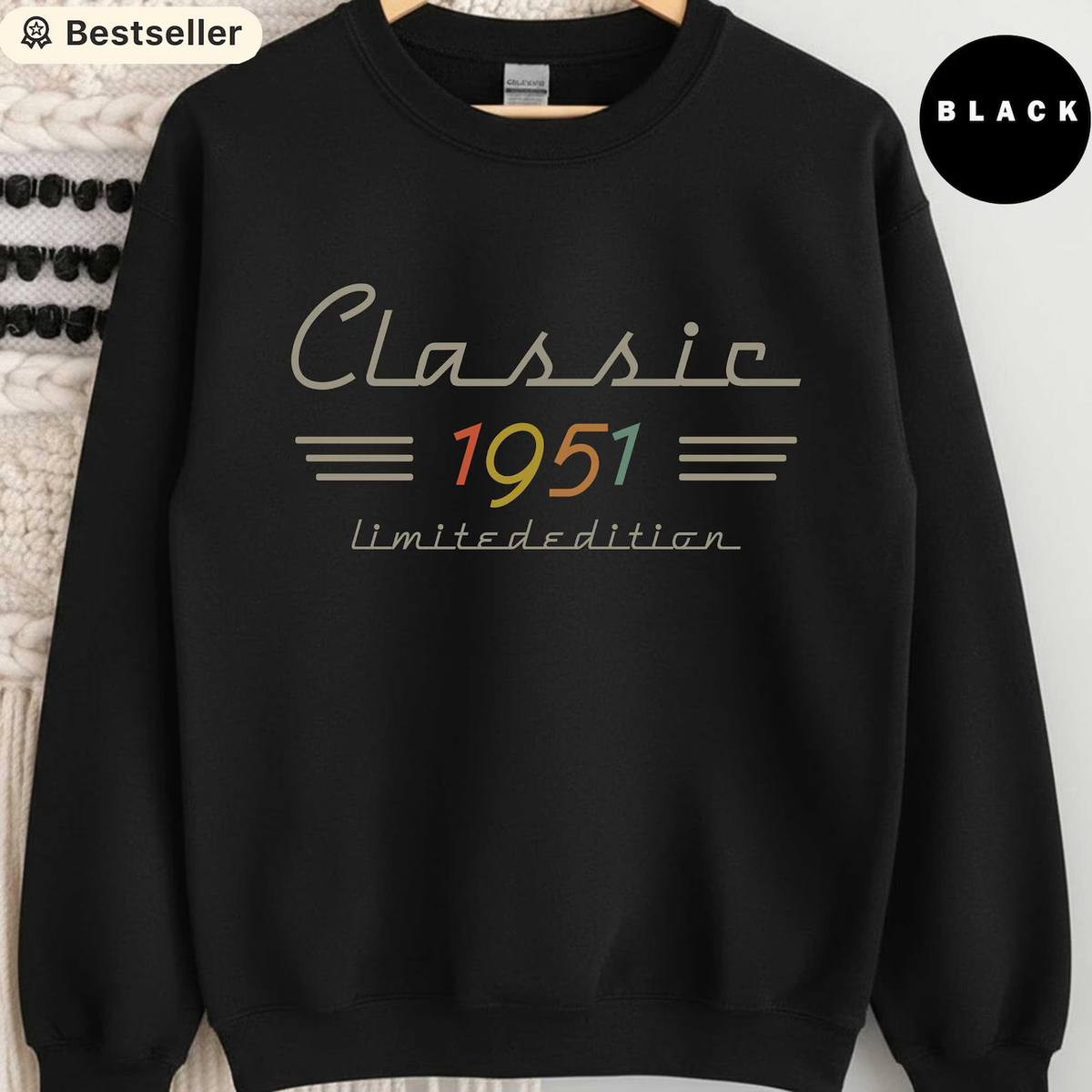Personalisiertes klassisches T-Shirt mit Retro-Grafik des Geburtsjahres – ein einzigartiges Geburtstagsgeschenk für Papa
