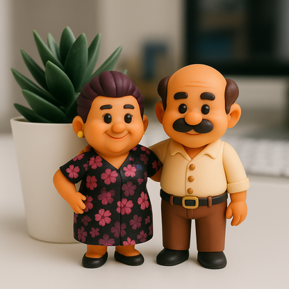 3D-Erinnerungsstück personalisiert - Handgefertigte Miniaturfigur mit emotionalem Wert