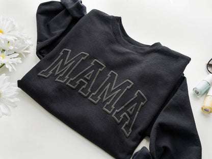 Mama Sweatshirt, Mama Est Sweatshirt, Muttertagsgeschenk, Coole Mama, Erstes Muttertagsgeschenk, personalisiertes Geschenk, Mama Life Shirt, Neues Mama Geschenk