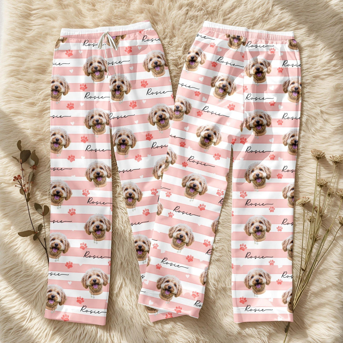 Schlafanzug mit individuellem Haustierfoto, personalisierte Nachtwäsche mit Haustiermotiv, Partner-Outfit für die ganze Familie, süßes Geschenk für Haustierliebhaber, individuelles Pyjama-Set