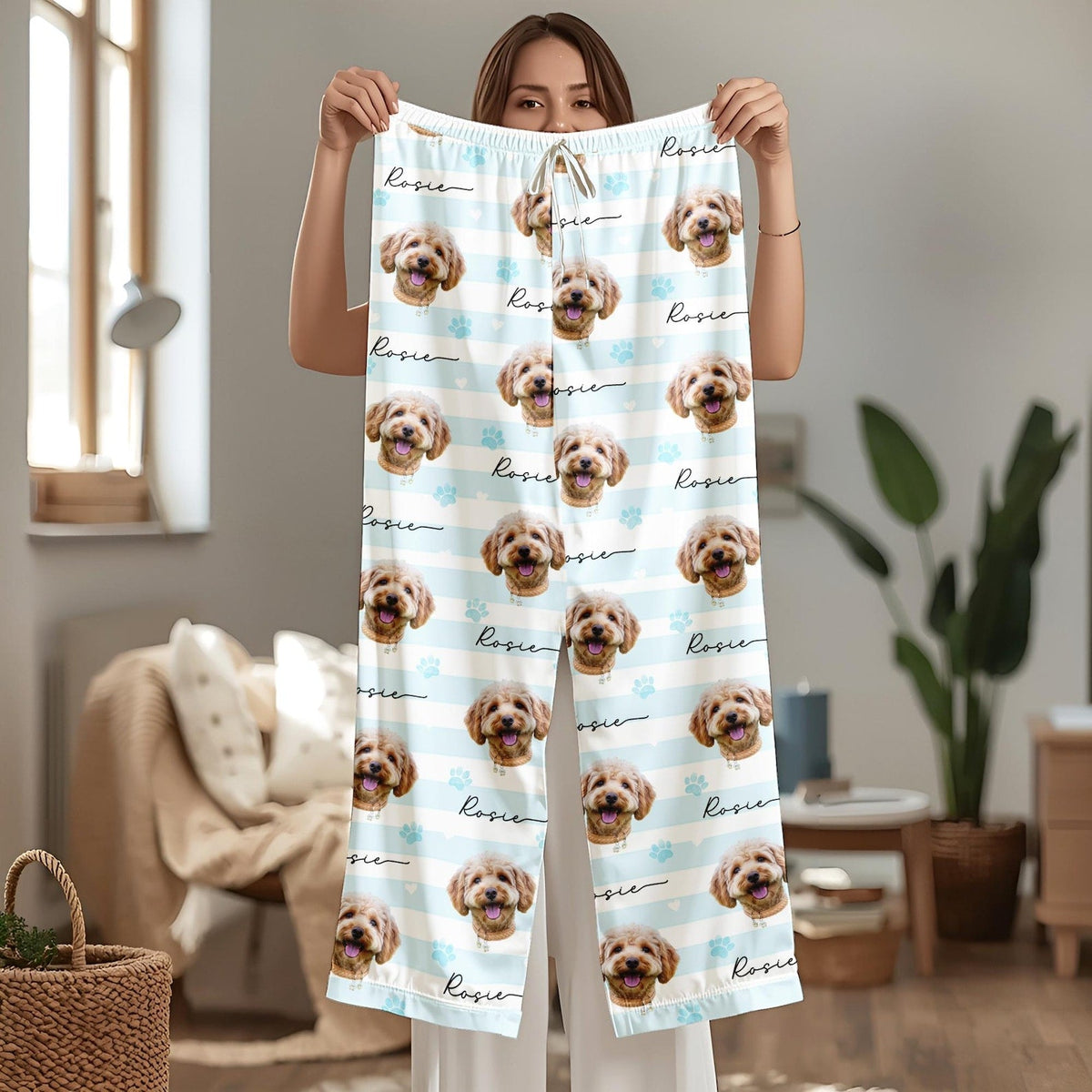 Schlafanzug mit individuellem Haustierfoto, personalisierte Nachtwäsche mit Haustiermotiv, Partner-Outfit für die ganze Familie, süßes Geschenk für Haustierliebhaber, individuelles Pyjama-Set