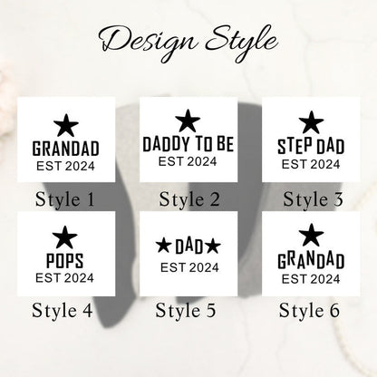 Personalisierte Vatertagssocken für Papa, werdende Väter, Stiefväter, Opas – Geschenk vom Babybauch, beste Papas aller Zeiten – Geburtstagsgeschenk für Papa