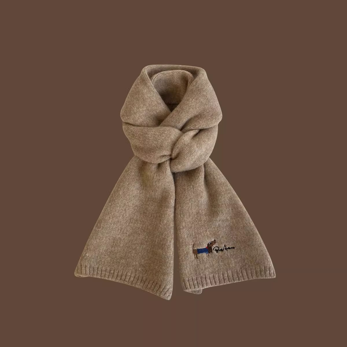 Bestickter Schal mit Haustierporträt, personalisierter Schal mit Haustiergesicht und -namen, Winterschal für Haustiere, Geschenk für Tierliebhaber, Erinnerung an das Haustier, Weihnachtsgeschenk