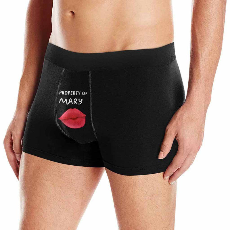 Custom Underwear Property Of Name Boxer - Make Custom Gifts