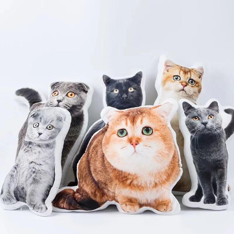 Custom Cat Photo Pillow - Make Custom Gifts