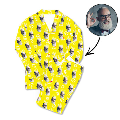 Kundenspezifischer Foto-Pyjama Ich liebe Papa