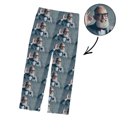 Benutzerdefinierte Pyjama-Hosen mit ganzem Foto