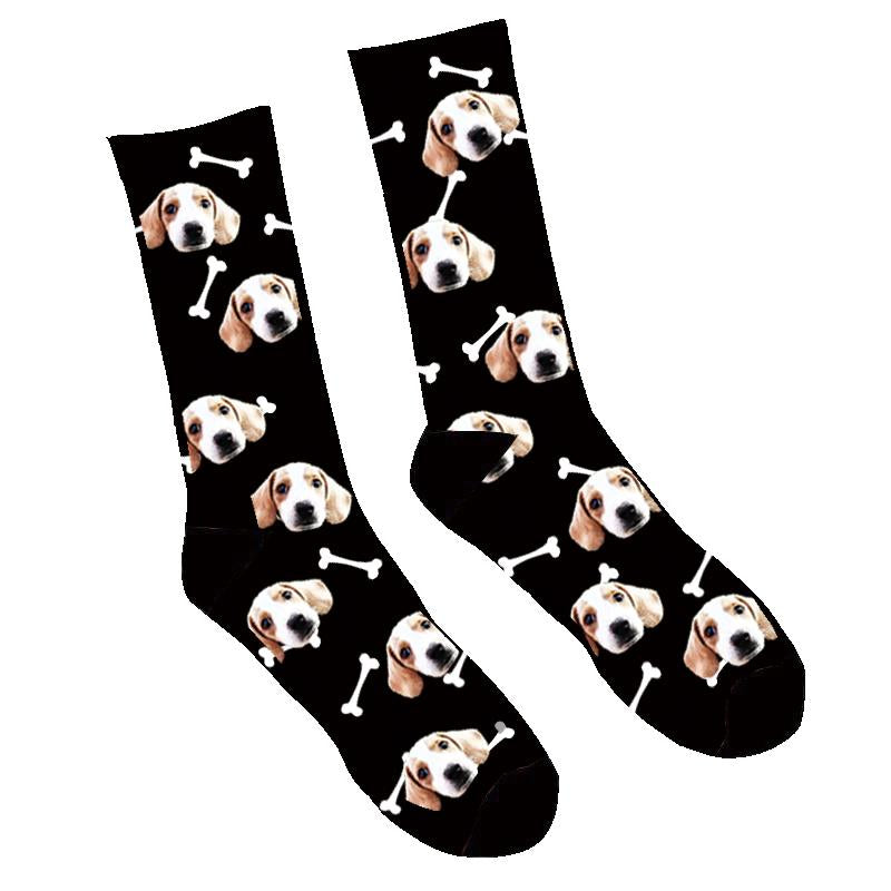 Foto Socken Dein Hund Woof Socken Bedrucken