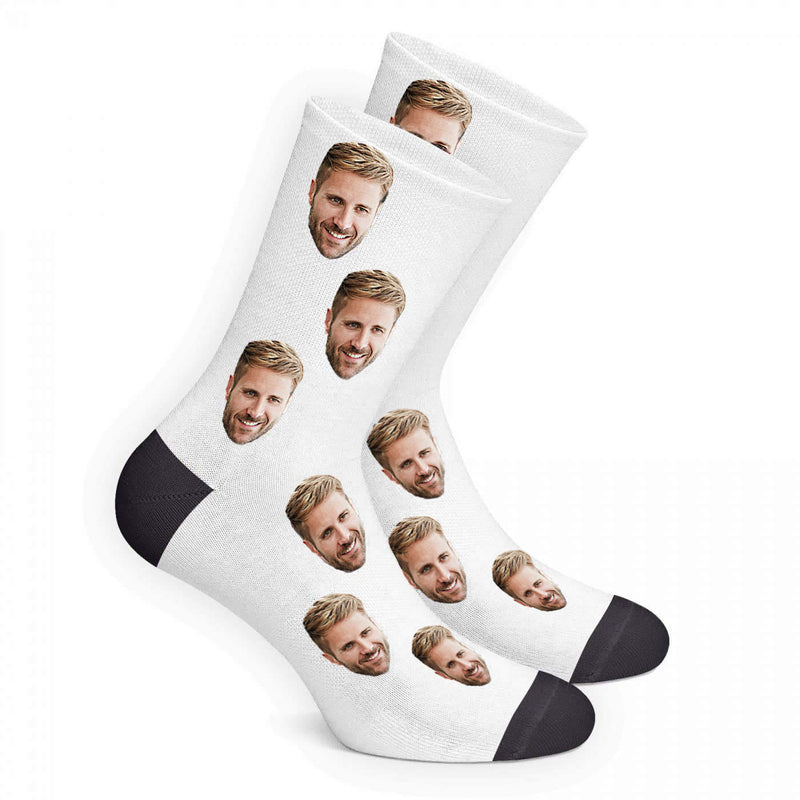 Foto Socken Farbe 3 Für 2 Socken bedrucken Vatertagsgeschenk