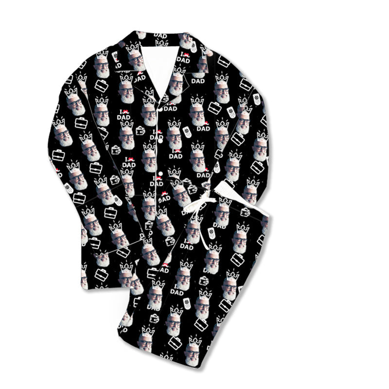 Kundenspezifischer Foto-Pyjama Ich liebe Papa