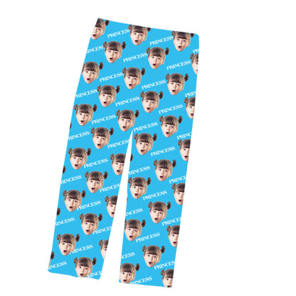 Vatertags-kundenspezifische Foto-Pyjama-Hosen-Prinzessin
