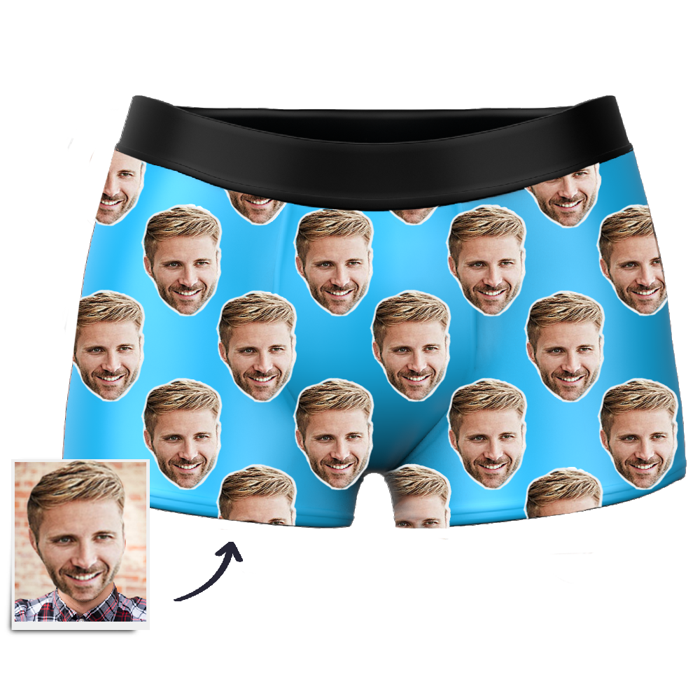 Custom Face Boxers - Basic Photo Boxer - Make Custom Gifts